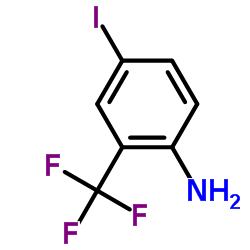 4-Iodo-2-(trifluoromethyl)aniline structure