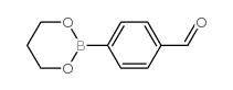 4-(1,3,2-dioxaborinan-2-yl)benzaldehyde structure